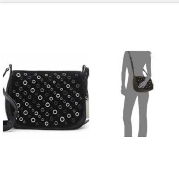 Quality Vince Camuto Leather and Suede Crossbody - Picture 4 of 12